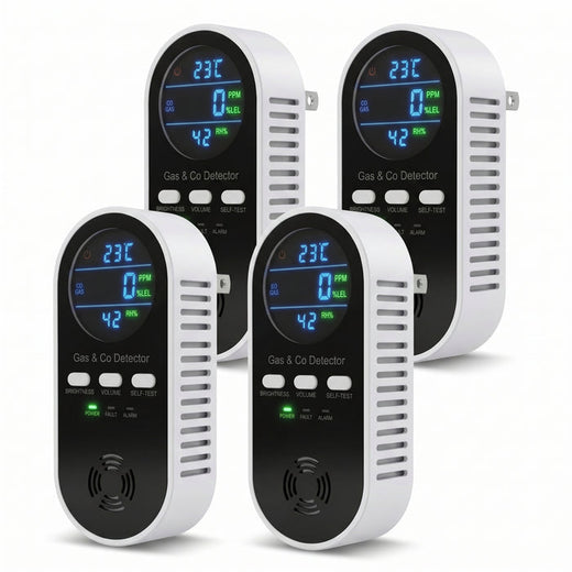 HavenGuard Detector CO & Gas-4Pack